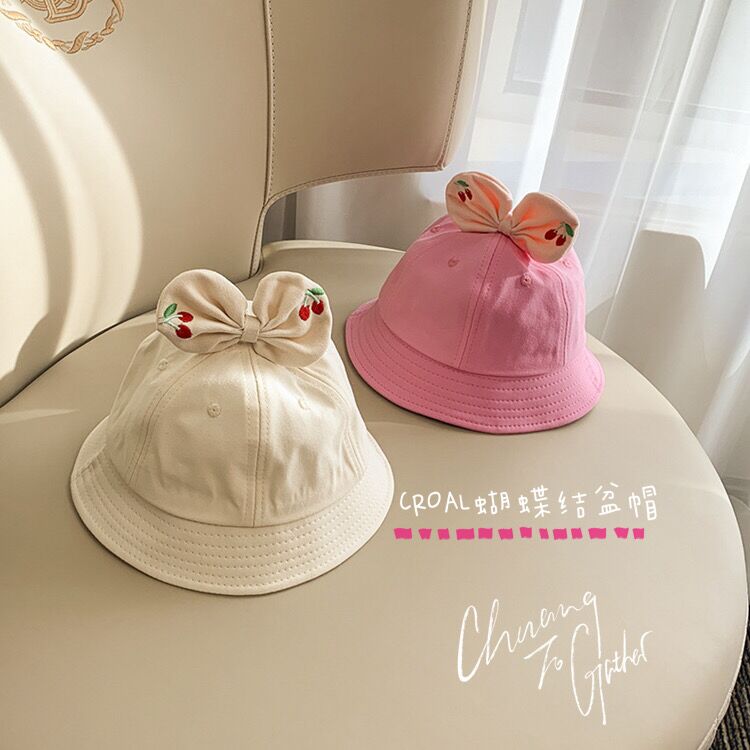 croalins婴幼儿蝴蝶结公主帽子