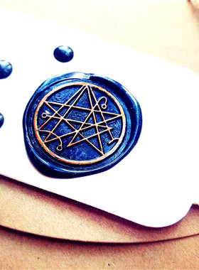 欧美克苏鲁神话潮流 necronomicon 死灵之书 火漆印章魔符电影