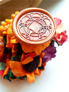 最终幻想14 FF14 黑魔纹 同人周边 黑魔纹火漆印章 火漆印