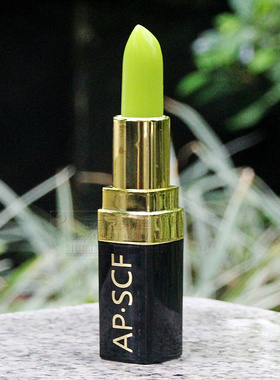 苹果细胞 高清花妍变色口红3.5g润唇膏APSCF 包邮正品防伪 送手霜