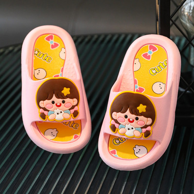 妙优童卡通可爱儿童四季防滑软底
