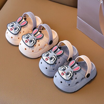 疯狂动物城儿童洞洞鞋防滑软底