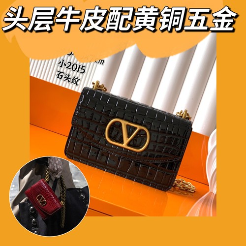 2025新款包包高级感洋气头层牛漆皮石头纹手提包单肩斜挎包妈妈包