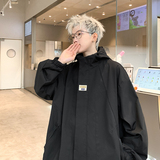 现货防水防风美式冲锋衣外套宽松大码男士连帽工装夹克JK988-P75，男装夹克，电商A006