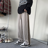 2025春装新款时尚阔腿裤直筒裤织带提花男士休闲裤K6696-P45，男装休闲裤，电商A006