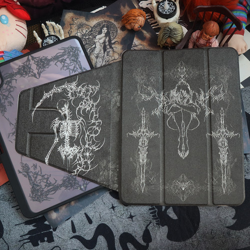 Y折亚克力可拆分适用iPad保护套