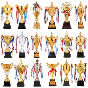 新中亚文化金属大奖杯运动会年会比赛定制大奖杯订制颁奖纪念