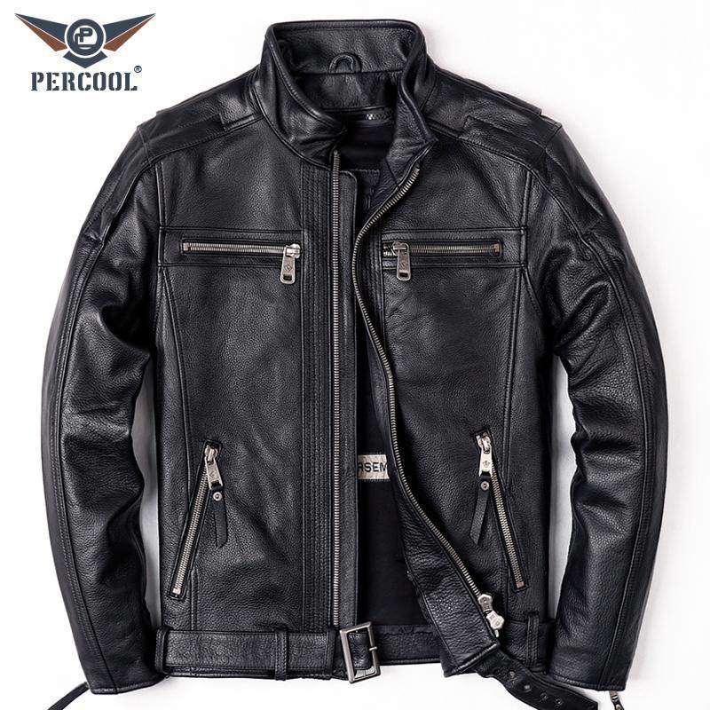 2025新款哈雷机车服真皮皮衣男士头层牛皮摩托车骑行服皮夹克外套
