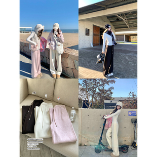 Snow 针织长裤 陪你过冬 直筒裤 垂顺软糯 480g三色加绒窄版 Ashy