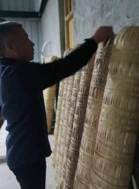 安化黑茶 2023年高马二溪千两柱36.25公斤