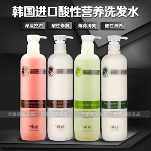 正品韩国原装进口Arte阿丽德植物酸性营养洗发水控油滋养清洁蓬松