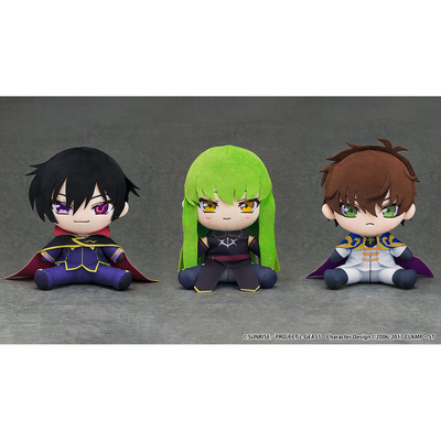 漫魂 预售 GSC Code Geass 反叛的鲁路修 毛绒玩偶 朱雀 鲁路修