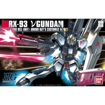 漫魂 现货 万代 HGUC 1/144 RX-93 ν高达 牛高达 拼装模型