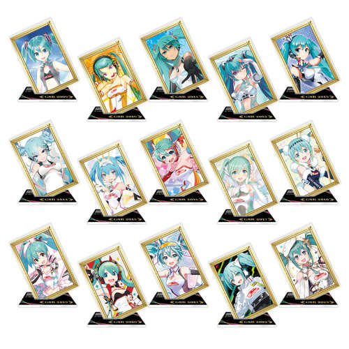 漫魂 现货 CARAVAN 赛车初音15th 亚克力立牌