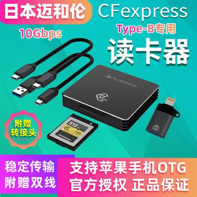 迈和伦CFEXPRESSB卡专用读卡器