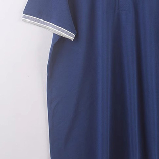 单品德单高奢大码男装商务休闲男士短袖翻领POLO衫简约经典T恤 5