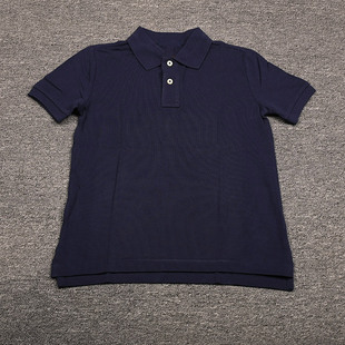 2岁 T恤Classic fit 170码 家男童珠地棉2扣短袖 柜单码 翻领POLO衫