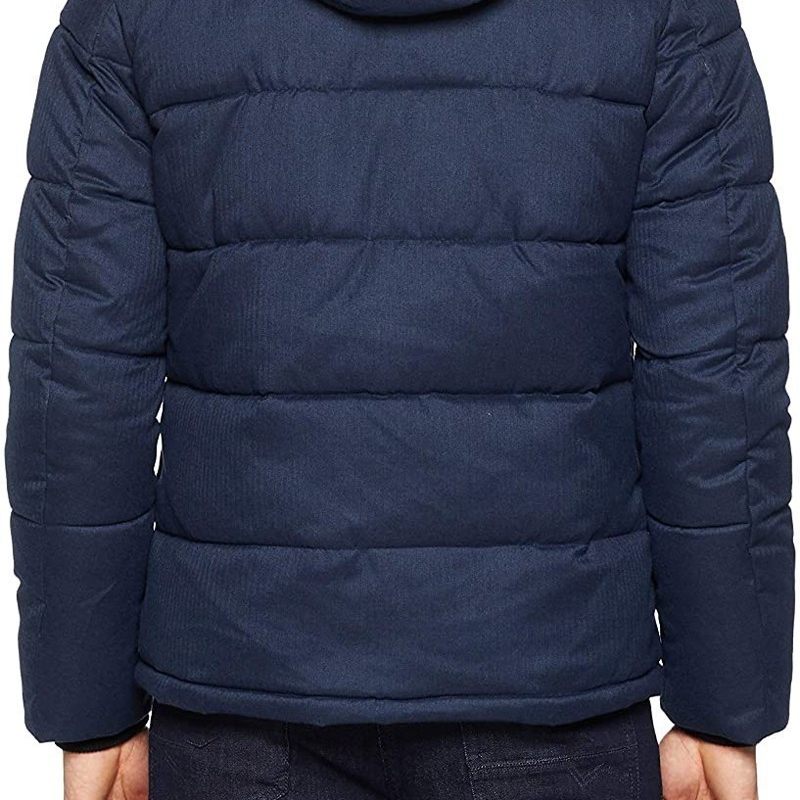 没单大码男装商务休闲棉服外套