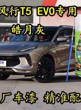 东风风行T5EVO皓月灰色自喷漆补漆笔划痕修复神器原厂车漆防锈漆