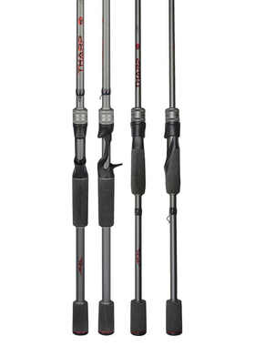 ARK全新升级NTS系列独节竿路亚竿 美国BASSMASTER THARP设计