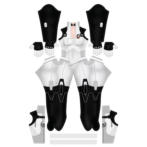 成人女款质量效应3米兰达Miranda Lawson Cosplay扮演连体紧身衣