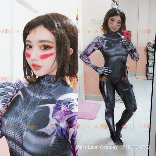 动漫电影阿丽塔战斗天使卡梅隆监制成人儿童cosplay连体紧身衣