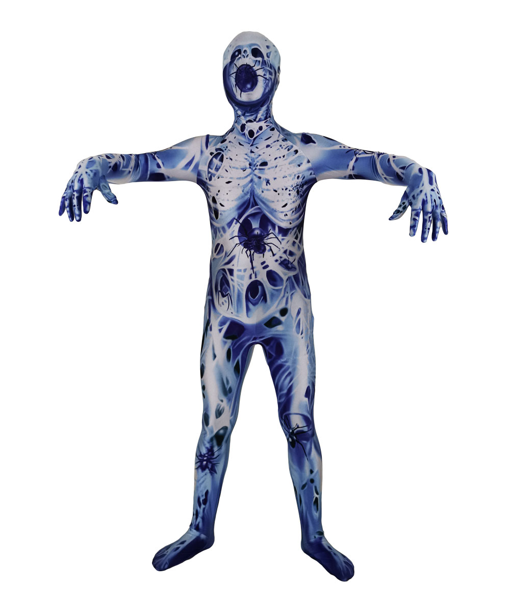 万圣节成人儿童zentai蜘蛛人 鬼节 Cosplay Halloween连体紧身衣