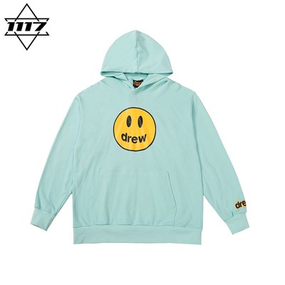 市面最顶版drew连帽卫衣笑脸帽衫