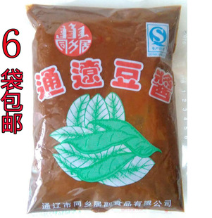通辽同乡居大酱东北大酱大酱 蘸菜酱菜包用酱豆瓣酱黄豆酱6代包邮