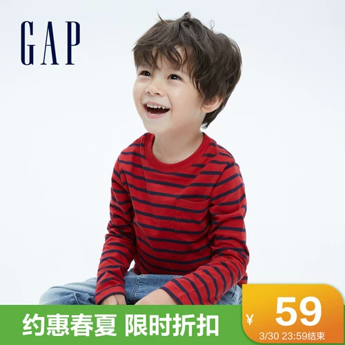 Gap, хлопковый весенний лонгслив, тренд сезона, детская одежда