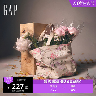 Gap女装 秋季 碎花手提包托特包797536 新款 LOVE SHACK FANCY