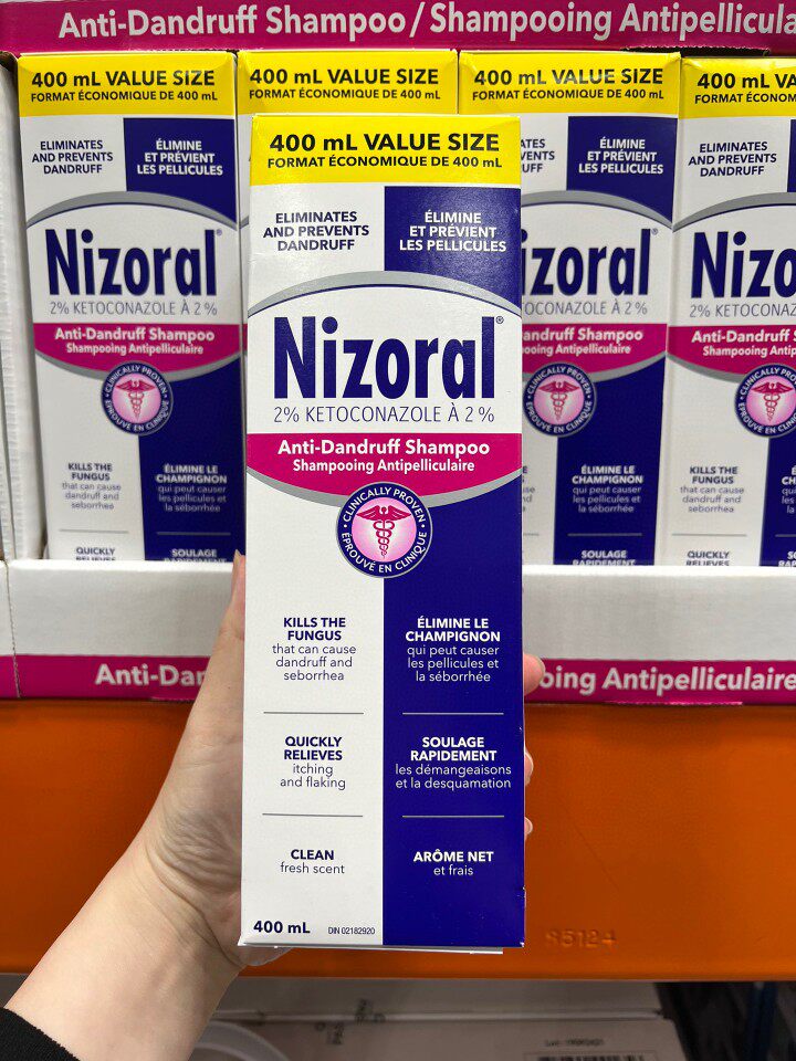 麦品加拿大温哥华直邮Nizoral仁山利舒去头屑头癣洗发水