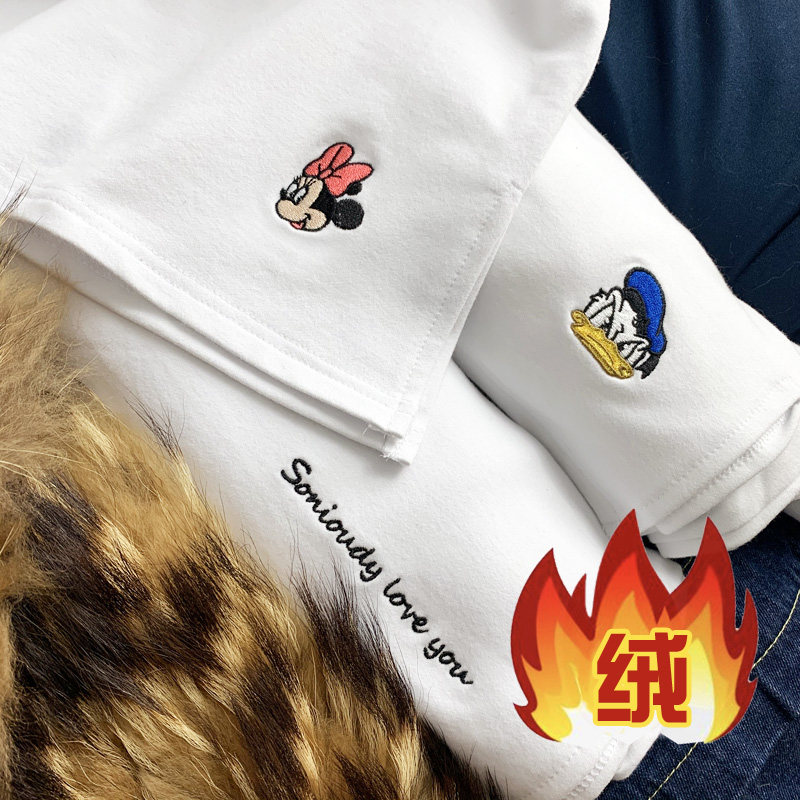 经典基础纯棉加厚打底T恤女上衣
