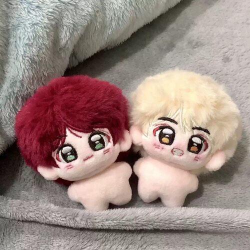 新品TOP登陆少年极禹棉花娃娃张泽禹张极强花对娃超可爱挂件公仔