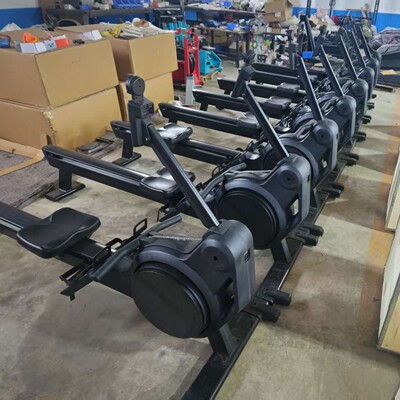 健身风阻磁控划船器健身房健身车新款磁控风阻划船机