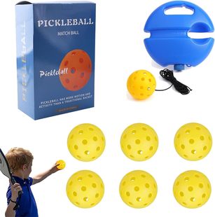 匹克球训练器单人多人训练底座外训练匹克球拍配件户外运动