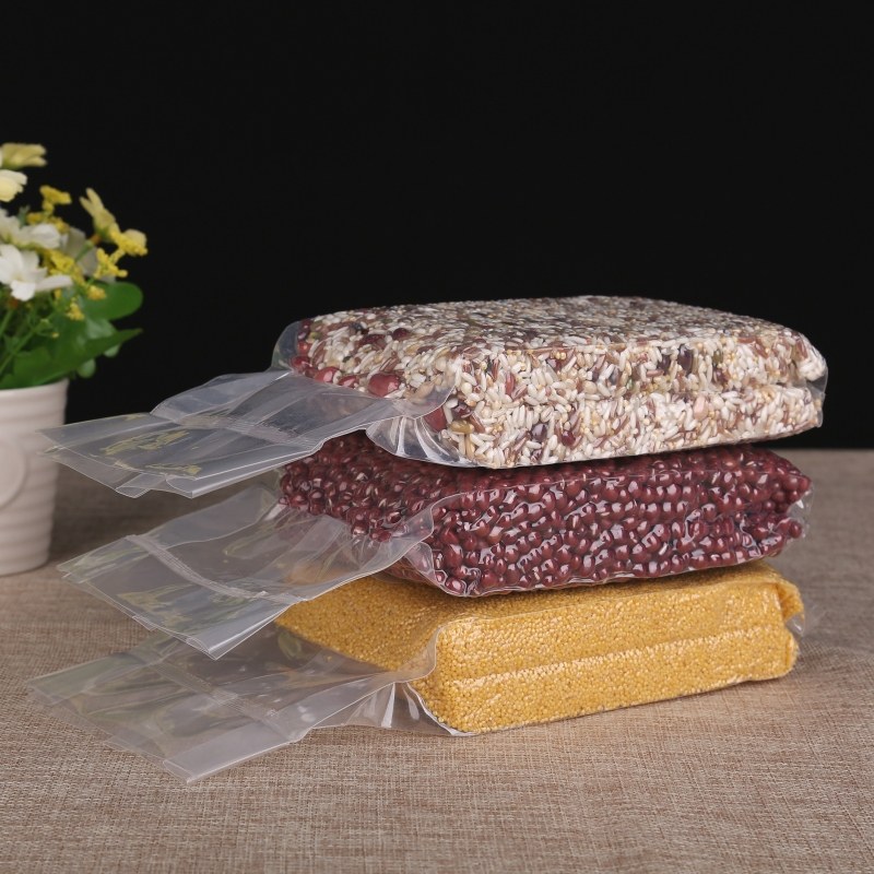 定制印刷半斤装米砖真空袋平底袋杂粮袋立体大米真空袋中封袋包邮