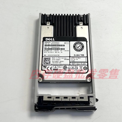 DELL R430 R530 R630 T640读取密集型固态硬盘 3.84T SAS SSD 2.5