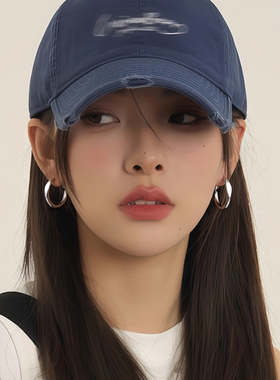 【巷南】999银圆圈耳环高级感女素圈2025新小众爆款轻奢耳钉耳饰