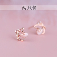 925 Серьги серебряной бабочки (две цены)