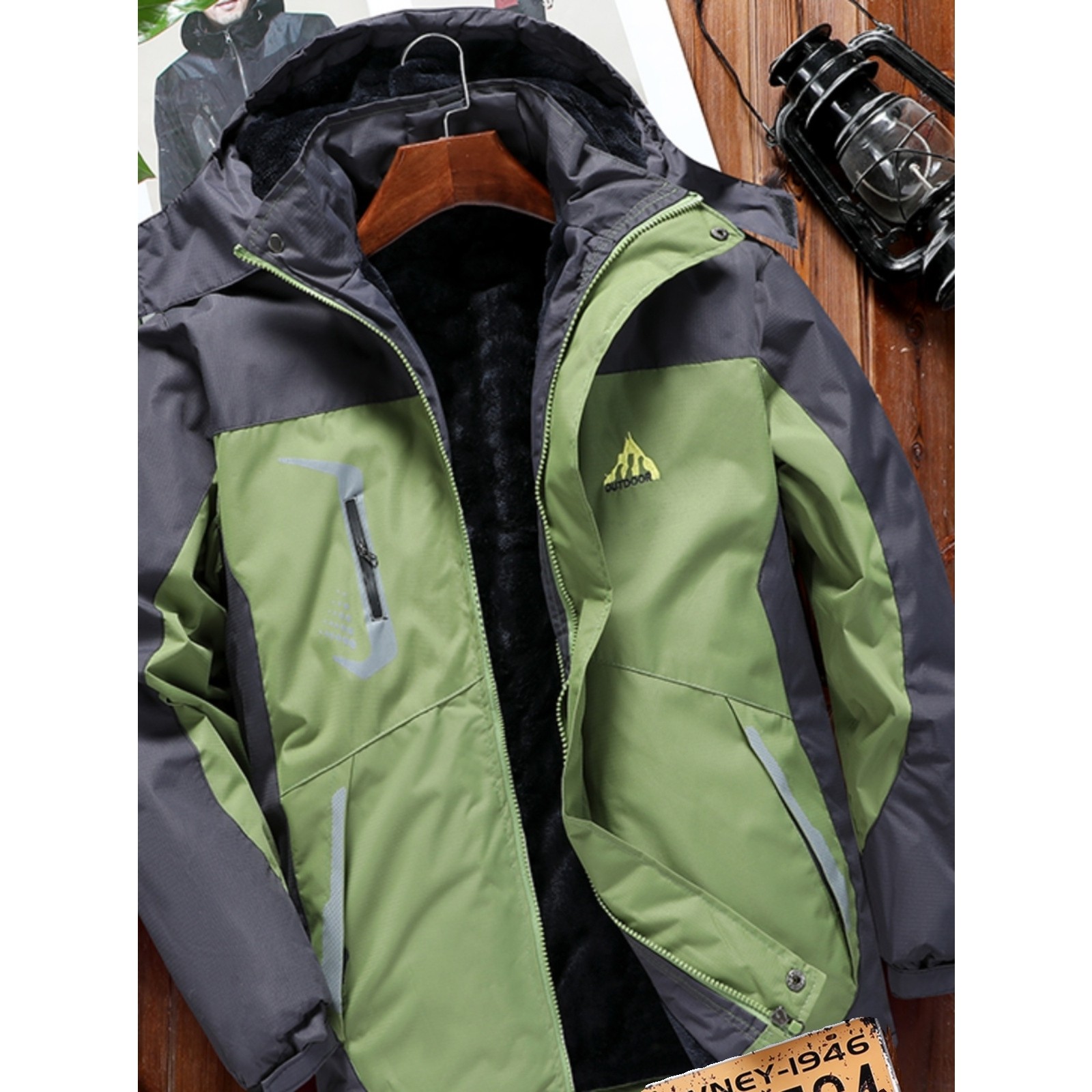 冲锋衣男加绒加厚棉袄秋冬季防风防水棉衣冬装外套防寒保暖棉服男,男装,棉衣,淘宝优惠券,粉丝福利购,淘宝优惠卷