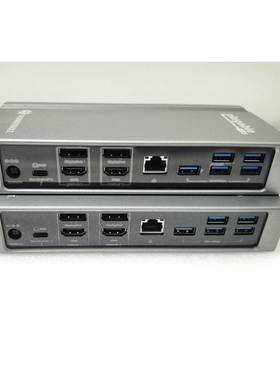 非实价议价议价(议价）原装Plugable雷电3扩展坞tbt3-udz 4K60h非
