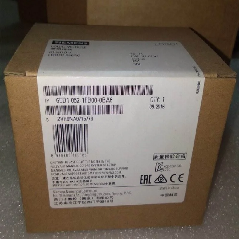 非实价议价议价LOGO! 6ED1052-1FB00-0BA6/OBA6 230RC主机逻辑模