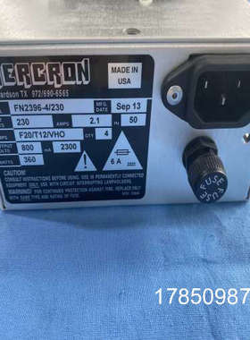 议价MERCRON高压电源FN2396-4/230射频电源开关电源议价