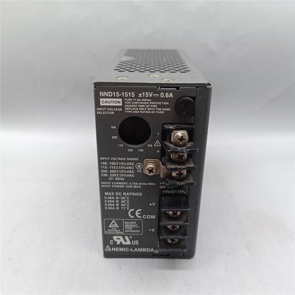 非实价议价议价NEMIC-Lambda NND15-1515电源 8个可打包 现货实物