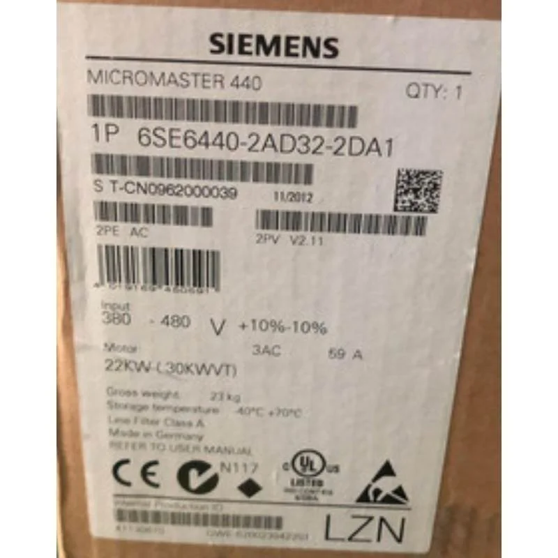 非实价议价议价6se6440-2ad32-2da1 MM440变频器 22kW 6SE6440-2A