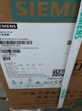 非实价议价议价6RA80136DV620AA015A直流调速器6RA8013-6DV62-0AA