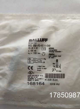 议价巴鲁夫 BOS0153 BOS 08M-P0-RE11-S49 议价