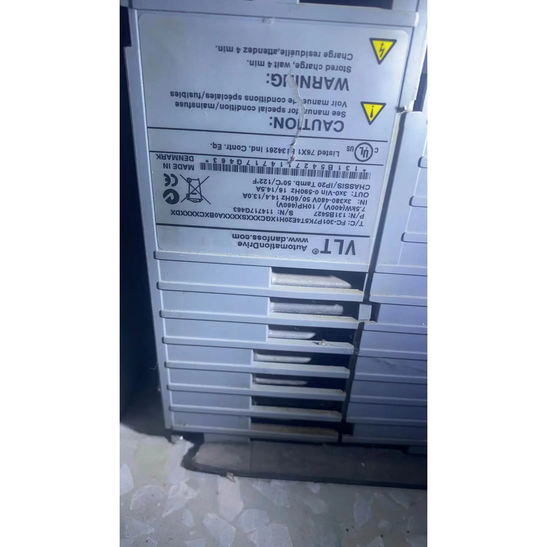 非实价议价议价FC-301P7K5T4E20H1XG丹佛斯变频器原装拆机包好议