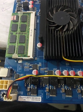 非实价议价议价拆机千兆6网口D525主板 ITX-WASLAN-P2 ros维盟D52